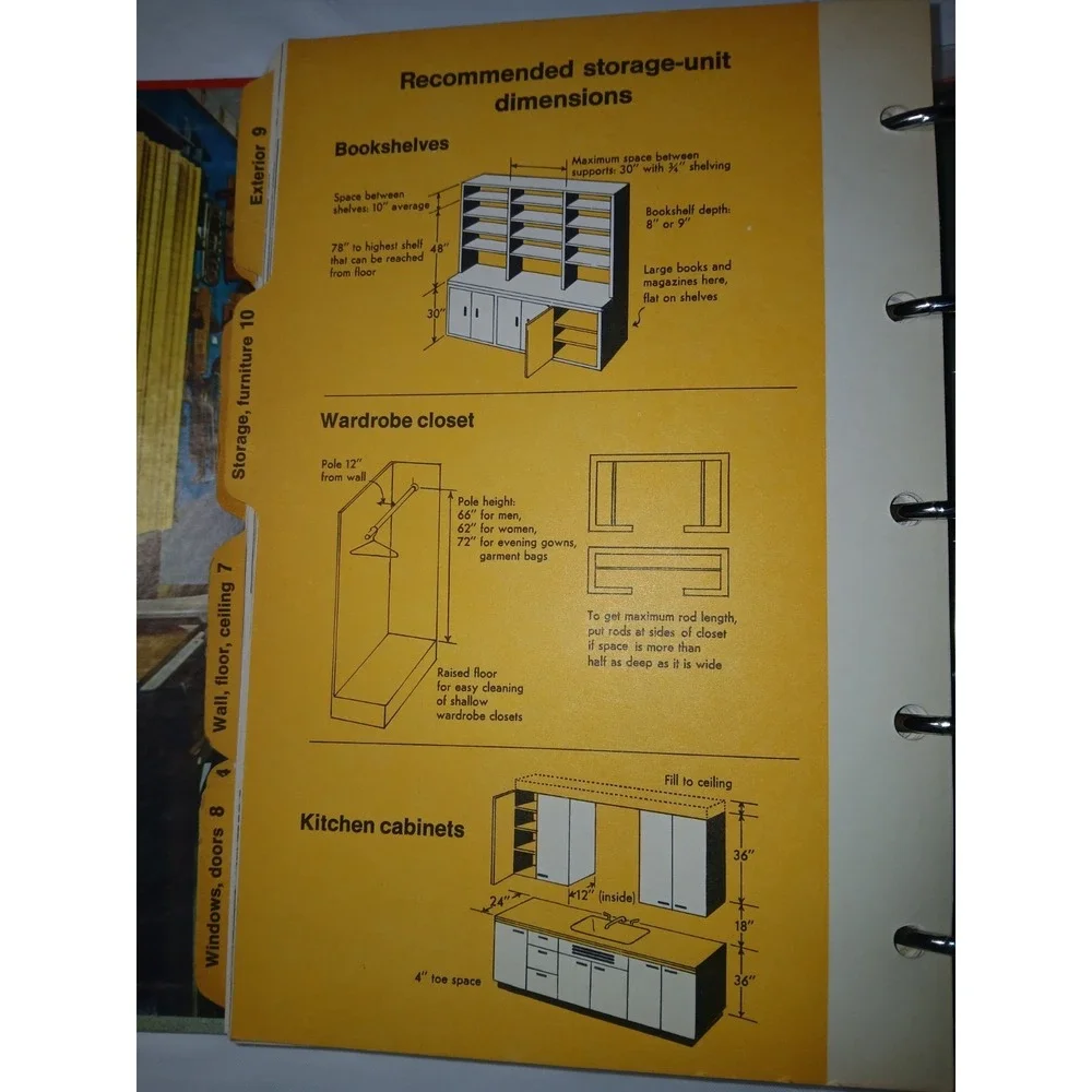 Vintage 1970 Better Homes and‎ Gardens Handyman's Book 3-Ring Binder Hardcover